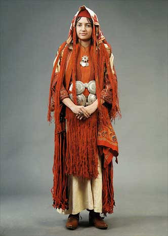woman in costume