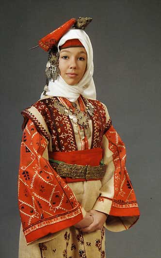 woman in costume