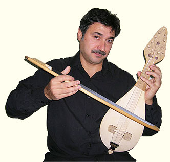 musician with gadulka